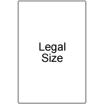LEGAL SIZE 9x14 1/2 LAMINATING POUCHES