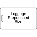 LUGGAGE PREPUNCHED 2 1/2 X 4 1/4-100/BOX