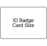 ID BADGE CARD SIZE 2 9/16 X 3 3/4-100/BOX