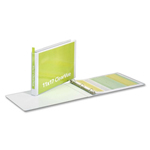 D Ring Clear Overlay Binders for 11x17 sheet size + tabs